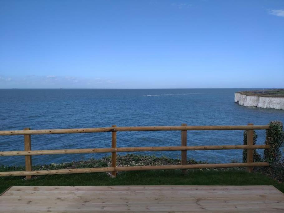 Spring Tide Cliff Top Glamping Pod With Direct Sea Views Birchington-on-Sea Extérieur photo